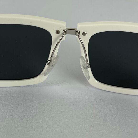 Prada Men's SPR09X SPR/09/X 4AO-5S0 White Square Sunglasses 53mm - Picture 12 of 16